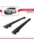 Vw Touran 2015 ve Sonrası ile Uyumlu Hook Model Anahtar Kilitli Ara Atkı Tavan Barı Siyah 4