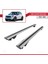 Mini Countryman R60 2010-2016 Arası ile Uyumlu Hook Model Anahtar Kilitli Ara Atkı Tavan Barı Gri 4