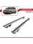 Vw Sharan 2010-2022 Arası ile Uyumlu Hook Model Anahtar Kilitli Ara Atkı Tavan Barı Gri 4