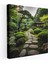 Zen Taş Yolu Kanvas Tablo Tablo - Zen, Zen, Sakin Meditasyon Noktası, Taş Yolu, 30X30 1