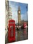 Londra Saat Kulesi ve Telefon Kulübesi | Hediyelik, Dekoratif, Ofis, Mutfak 2