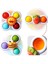 3 Adet Vantuz Spinner Oyuncaklar Yenilikçi Spinning Tops Yürüyor Oyuncaklar Bebekler Için Duyusal Bebek Banyo Oyuncakları （arı + Güneş + Havuç） 1