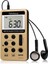 Mini Radyolar Pocket Am Fm 2 Bant Müzik Radyo Alıcısı Açık Sporlar Için Hoparlör Kulaklık Dahili | Radyo Cebi | Am Radyo Alıcısı Radyo Alıcısı (Yurt Dışından) 1