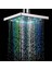 LED Duş Başlığı Banyo Aksesuarları Renkli Kafaları Douche Yağış Seti Kare Üst Duş Işık Ev Geliştirme Lambası | Duş Başlıkları (Yurt Dışından) 3