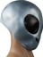 Uzaylı Maskesi Cadılar Bayramı Parodi Maskesi Cadılar Bayramı Dj Temel Maske Cosplay Sahne (Yurt Dışından) 4