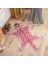 Pembe Leopar Desen Halı Faux Cilt Deri Kaymaz Anti Skid Mat Yıkanabilir Hayvan Baskı Halı Oturma Odası Yatak Odası Için | Halı (Yurt Dışından) 4