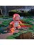 Elektrikli Dinozor Dans LED Işıkları Çoklu Müzik Karikatür Hayvan Oyuncaklar Triceratops ve Tyrannosaurus Rex Çocuk Oyuncak Hediyeler | Elektronik Evcil Hayvanlar (Pembe) (Yurt Dışından) 2