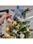 Delikli Noel Ağacı Sparkle Yıldız Işıltılı Asılı Noel Ağacı Topper Dekorasyon Süsler Ev Dekor (Gümüş Mavi) (Yurt Dışından) 3