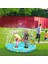 Kurbağa Splash Mat Açık Çim Oyunu Çocuk Su Oyuncak Yağmurlama Pad Sprey Su Oyuncak Ebeveyn Çocuk Etkileşim Oyunu | Baby & Amp;çocukların Yüzerleri (142X102CM) (Yurt Dışından) 3