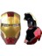 Avengers 1:1 Demir Adam Elektrikli Kask Cosplay Maske Çocuklar Yetişkin Aydınlık Maske Parti Hediye (Yurt Dışından) 1