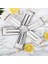 6pcs/raflı Paslanmaz Çelik Dondurma Kalıp, Yuvarlak/kare/seçim Için Karışık, Kolay Serbest Bırakma, Yaz Için Uygun (Yurt Dışından) 2