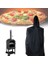 Bahçe Avlu Barbekü Izgara Su Geçirmez Kapak Açık Pizza Soba Kapak Toz Geçirmez Yağmur Kemeri Çekme Halat Açık Koruyucu Kapak (65X54X122 Cm) (Yurt Dışından) 2