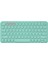 Qwert Kablosuz Sessiz Mini Oyun Klavye Mouse Combo Yuvarlak Düğme Sihirli Klavye Mouse Kit iPad iPhone Telefon Için Hp Dizüstü Pc Gamer | Klavye (Pembe) (Yurt Dışından) 1