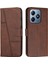 Realme C61 Yan Toka Tam Koruma Kartı Ekleme Pu Için Flip Case (Yurt Dışından) 1