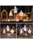 Su Geçirmez IP44 Açık / Kapalı 4 W 4 Led'ler Renkli LED Projektör Noel (Yurt Dışından) 1