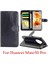 Huawei Mate 50 Pro Için Flip Case Manyetik Kapatma Pu Deri Kickstand (Yurt Dışından) 2