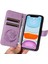 Kredi Kartı Yuvası ile IPhone 12 Mini Yüksek Kaliteli Deri Için Flip Case (Yurt Dışından) 3