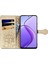 Realme 12 Için Flip Case Deri Kılıf Karikatür Hayvanlar Kısa Kayış Flip (Yurt Dışından) 3