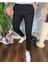 Ser Joven Erkek Slim Fit Siyah Keten Pantolon 1