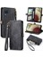 Samsung Galaxy A12 5g Için Flip Case Basit Iş Deri Kılıf Flip (Yurt Dışından) 1