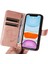 Kredi Kartı Yuvası ile IPhone 12 Mini Yüksek Kaliteli Deri Için Flip Case (Yurt Dışından) 4