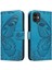 Kredi Kartı Yuvası ile IPhone 12 Mini Yüksek Kaliteli Deri Için Flip Case (Yurt Dışından) 3