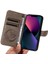 Kredi Kartı Yuvası ile IPhone 13 Mini Yüksek Kalite Deri Için Flip Case (Yurt Dışından) 5