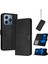 Kart Yuvası Saf Renk Kickstand ile Realme C61 Pu Deri Için Flip Case (Yurt Dışından) 1
