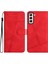 Samsung Galaxy S21 Için Flip Case Kart Yuvaları Tutucu Manyetik Kapak Folio Pu (Yurt Dışından) 1