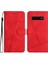 Samsung Galaxy S10 Artı Kart Yuvaları Tutucu Manyetik Flip Pu Için Flip Case (Yurt Dışından) 5