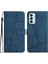 Samsung Galaxy M52 5g Tam Koruma Bilek Kayışı Kart Yuvaları Için Flip Case (Yurt Dışından) 1