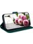 Oppo Oppo 12 5g Için Kickstand Cüzdan Kılıf Kabartma Gül Çiçekler Flip Pu (Yurt Dışından) 5