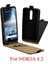 Nokia 4.2 Tpu Deri Iş Tarzı Kart Yuvası Için Dikey Flip Case (Yurt Dışından) 2