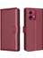 Motorola Moto G84 5g Kart Tutucu Kickstand Rfıd Engelleme Pu Için Flip Case (Yurt Dışından) 5