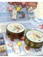Sevimli Kız ve Tavşancık Mavi Post-It, Sticker, Washi Bant Kutulu Set / Washi Tape / Bullet Journal 4