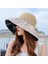 Açık Seyahat Büyük Kenarlı Şapka Güneşlik Bayanlar Güneş Koruyucu Şapka Fiyonk Şapka (Yurt Dışından) 1