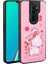 Oppo A9 2020 Kılıf Sevimli Hayvan Figürlü ve Parlak Cuutepets Premium Sert Silikon Kapak 1