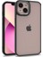 iPhone 13 Şık Görünümlü ve Arkası Şeffaf Flora Premium Kılıf 1
