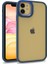 iPhone 11 Şık Görünümlü ve Arkası Şeffaf Flora Premium Kılıf 1