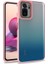 Redmi Note 10 Şık Görünümlü ve Arkası Şeffaf Flora Premium Kılıf 1