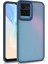 Vivo Y21S Şık Görünümlü ve Arkası Şeffaf Flora Premium Kılıf 1