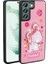 Galaxy S21 FE Kılıf Parlak Simli Ve Şirin Hayvan Figürlü Whimsy Premium Silicone Case Cover 1