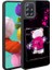 Galaxy A51 Kılıf Sevimli Hayvan Figürlü ve Parlak Cuutepets Premium Sert Silikon Kapak 1