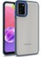 Samsung Galaxy A03S Şık Görünümlü ve Arkası Şeffaf Flora Premium Kılıf 1
