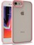 iPhone 7 Şık Görünümlü ve Arkası Şeffaf Flora Premium Kılıf 1