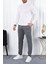 Erkek Genç Boy Arka Cepli Günlük Lise Okul Pantolonu 1