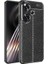 Xiaomi Poco F6 Kılıf Niss Deri Desen Silikon + Ekran Koruyucu 1