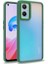 Oppo A96 4g Şık Görünümlü ve Arkası Şeffaf Flora Premium Kılıf 1