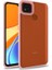 Redmi 9c Şık Görünümlü ve Arkası Şeffaf Flora Premium Kılıf 1