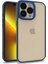 iPhone 13 Pro Şık Görünümlü ve Arkası Şeffaf Flora Premium Kılıf 1